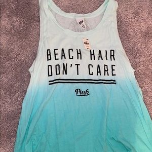 Ombré “Beach Hair Don’t Care” Tank